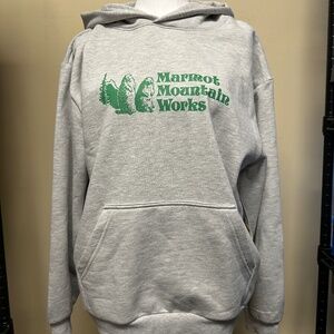 NWT! Marmot Women's Pullover Hoodie Cotton Sweatshirt Gray Size L Outdoors